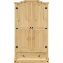 Vaatekaappi Corona 102x52x186 cm täysi mänty (12156)