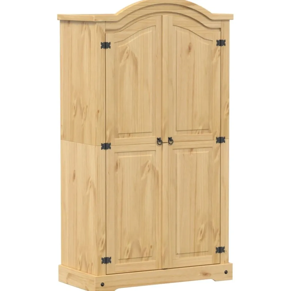 Vaatekaappi Corona 102x52x186 cm täysi mänty (12154)