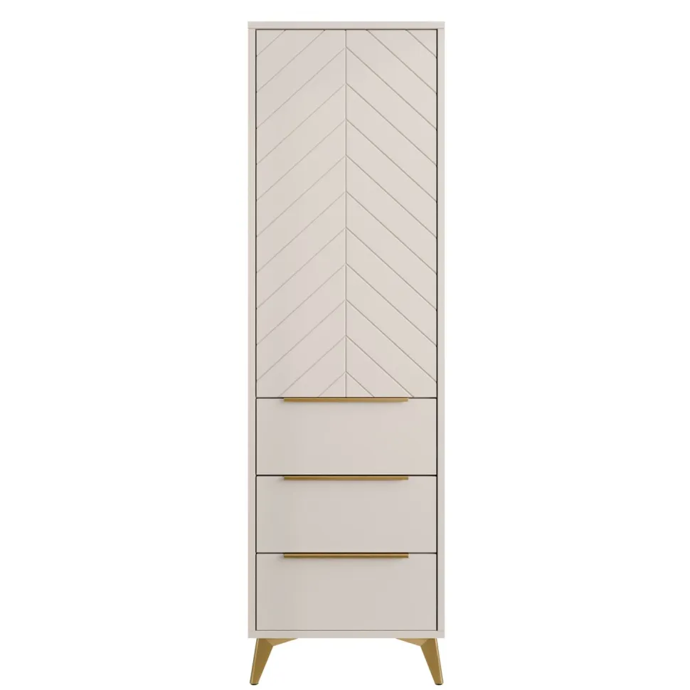 Vaatekaappi 1D3SZ XYLIX, beige (0636)