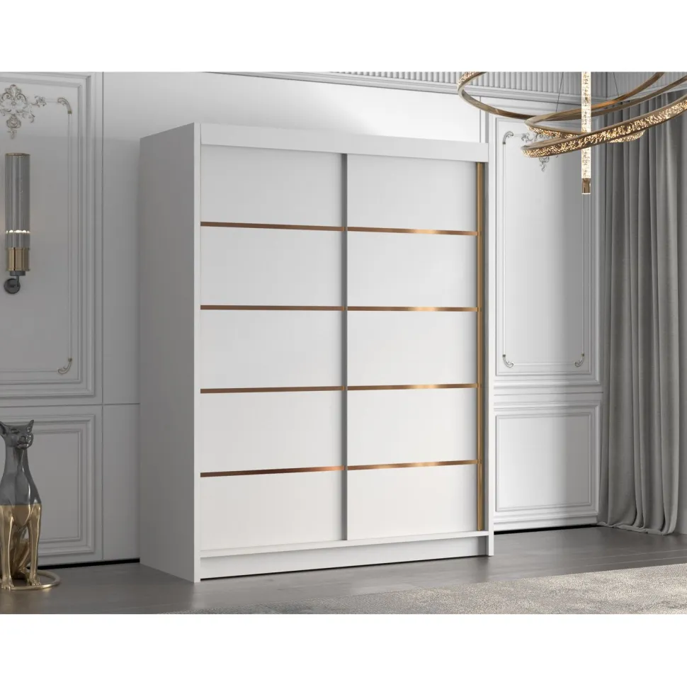 Vaatekaappi FLAVIO 150 IV, beige (1701)