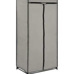 Vaatekaappi harmaa 75cm