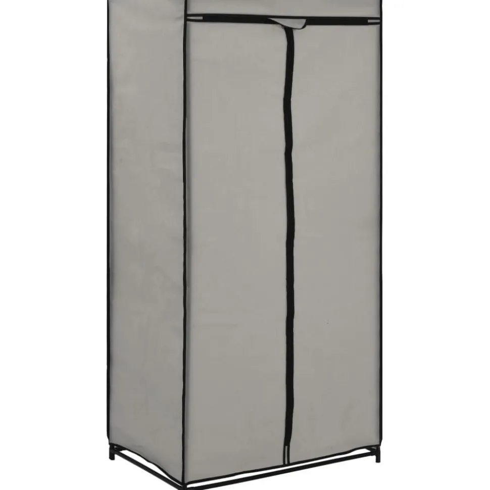 Vaatekaappi harmaa 75cm