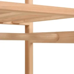 Vaatekaappi 3 hyllyä 110cm