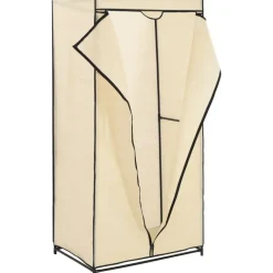 Vaatekaappi kerma 75cm