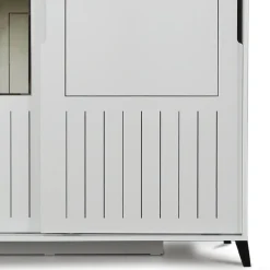 Vaatekaappi Linento Furniture Pasific Home Fuga, 150cm, valkoinen