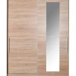 Vaatekaappi liukuovilla Linento Furniture SWD-716-SS-3 Sonomo, 160cm