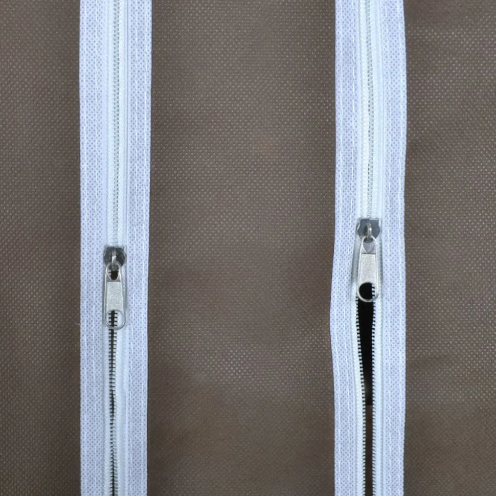 Vaatekaappi lokeroilla ja tangoilla kangas 45x150x176 cm