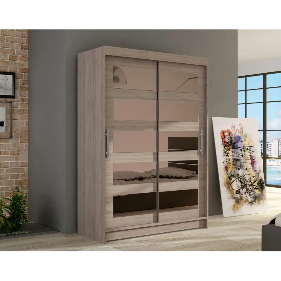 Vaatekaappi MIAMI / ALDO IV, beige (8557)