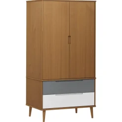 Vaatekaappi Molde 90cm mänty ruskea