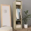 Vaatekaappi sonoma-tammi 50cm lastulevy