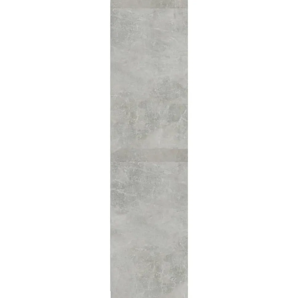 Vaatekaappi vetolaatikoilla betoninharmaa 50cm