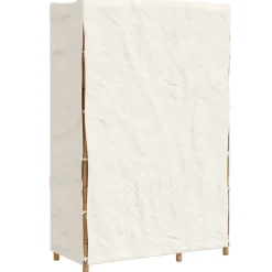 Vaatekaappi 110x45x170 cm bambu (68043)
