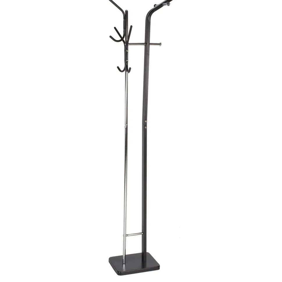 Vaatenaulakko Home4You ALDER 47x30xK180 cm, musta