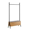 Vaateteline Home4You Aalborg 97x32x180cm, tammi