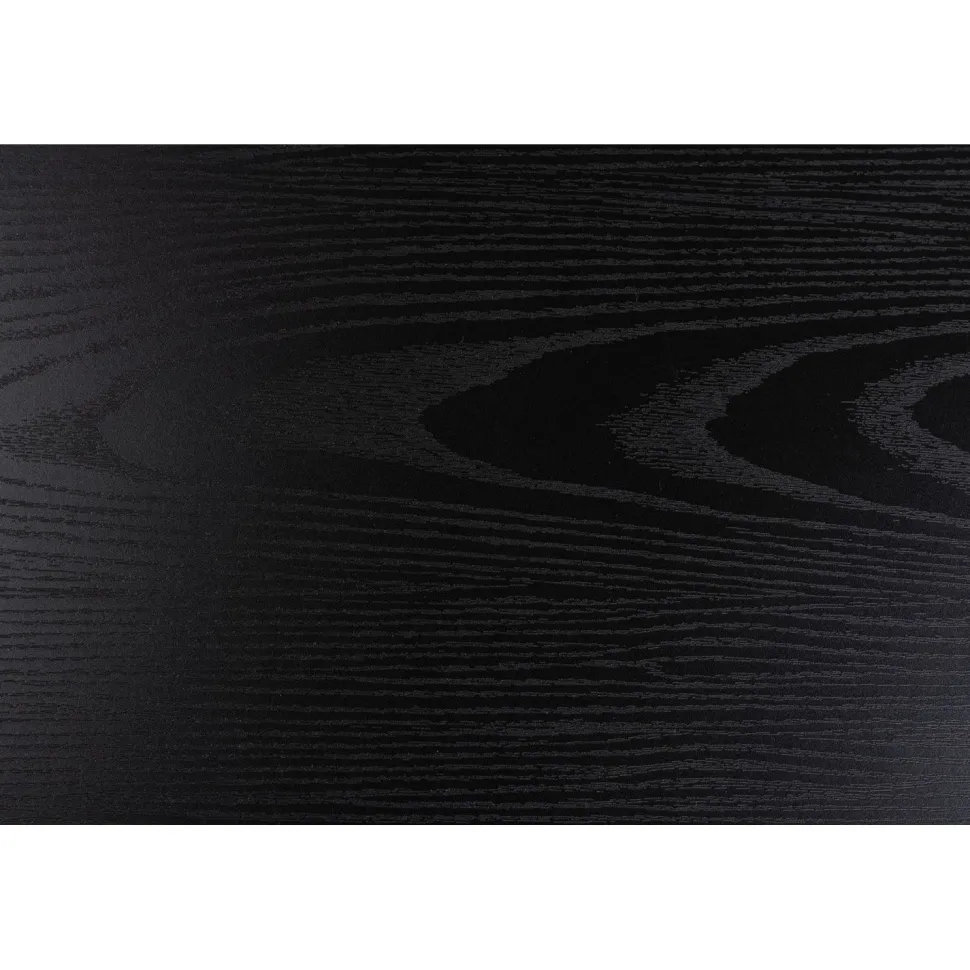 Vaateteline Home4You SEAFORD 77x37xK165 cm, musta