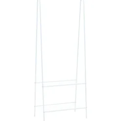 Vaateteline 59x35x150 cm valkoinen