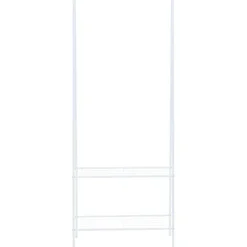 Vaateteline 59x35x150 cm valkoinen