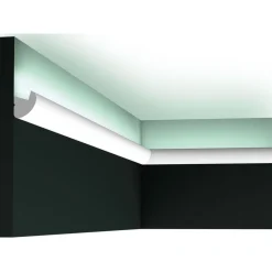 Valolista Orac Decor CX188 30x34x2000 mm polystyreeni valkoinen