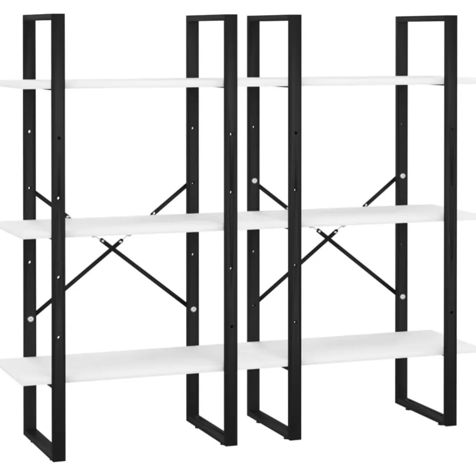 Varastohylly 60x30x105 cm mänty valkoinen