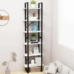 Varastohylly 60x30x105 cm mänty valkoinen