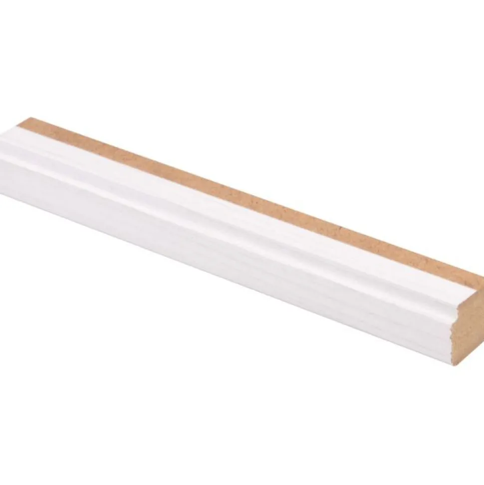 Varjolista Maler Smart Aava 16x19x2750mm MDF hopeasaarni