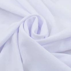 Venyvät pöytäliinat 2 kpl helmalla 150 x 74 cm valkoinen