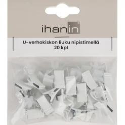 Verhokiskon liuku nipistimellä Ihanin, 20kpl