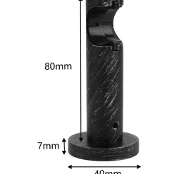 Verhotangon click-kannakkeet Ihanin, 19mm