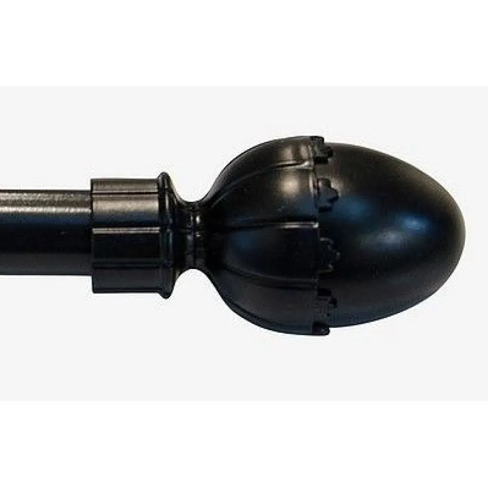 Verhotanko Hasta Elin Ø 16/19 mm 130-240 cm musta