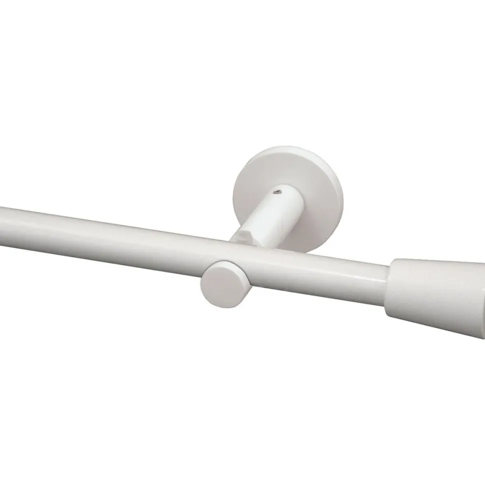 Verhotanko Pisla Tivoli Ø13mm 120-210cm valkoinen