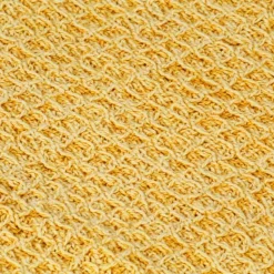 Viltti puuvilla 220x250 cm sinapinkeltainen