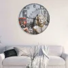 Vintagetyylinen seinäkello marilyn monroe 60 cm