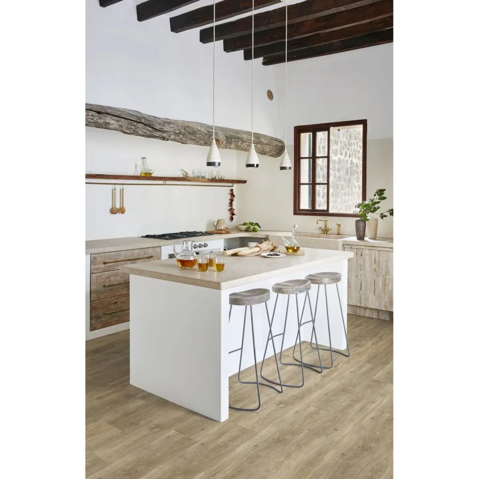Vinyylilankku Kährs Luxury Tiles Nature Taiga, integroitu askeläänieriste