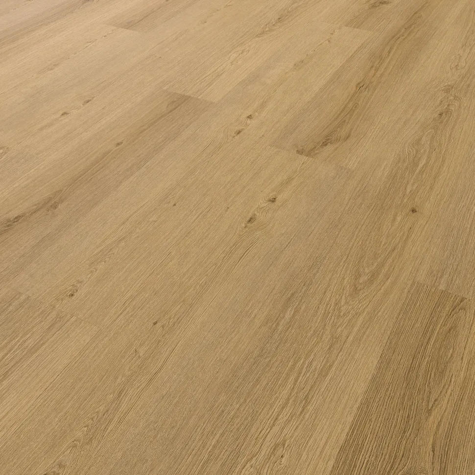 Vinyylilankku Aura Floors Oak Brona, integroitu alusmateriaali