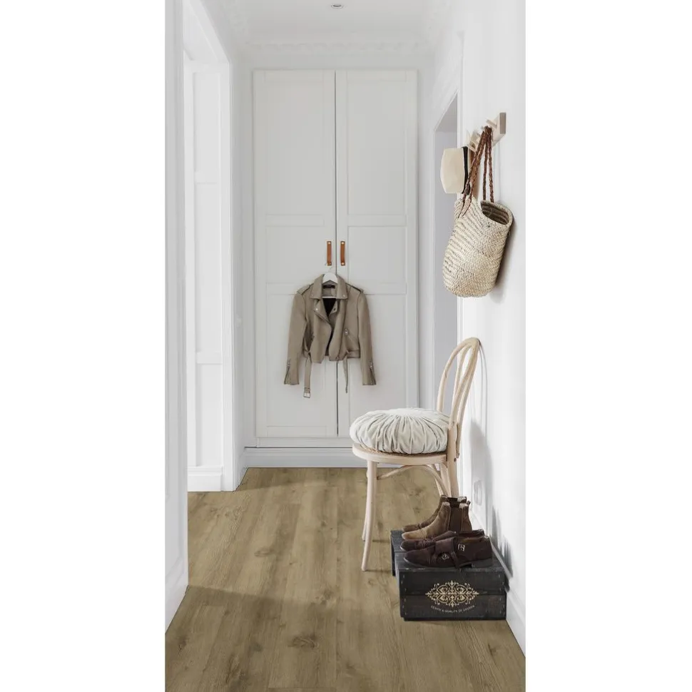 Vinyylilankku Design Floors Prisma Acoustic Major Oak 24863, integroitu alusmateriaali