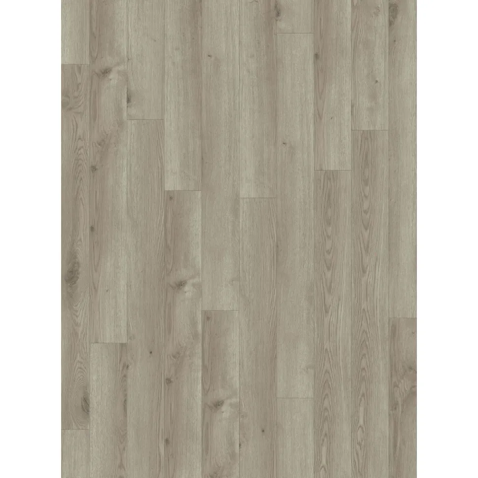 Vinyylilankku Tarkett iD Click Ultimate 55 Contemporary Oak Grege, integroitu askeläänieriste