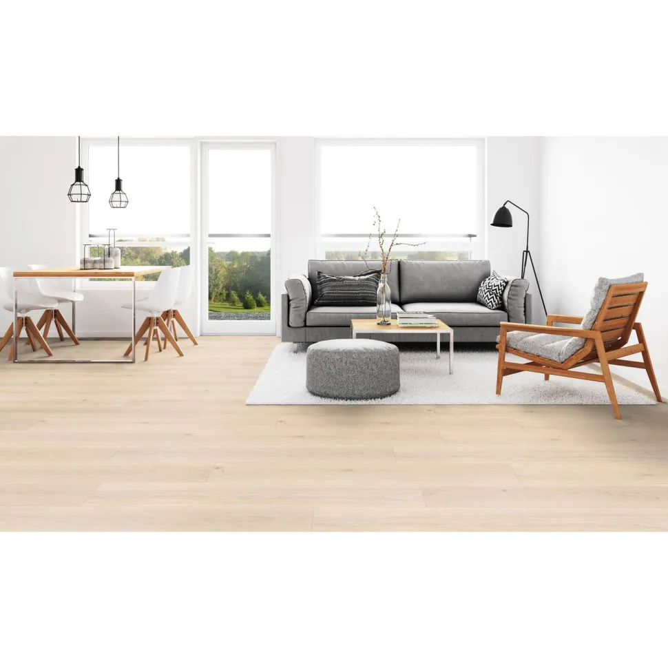 Vinyylilankku Tarkett iD Inspiration Click Solid 55 Highland Oak Cream