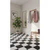 Vinyylimatto Tarkett Iconik T-Extra Logis Black & White, leveys 3m