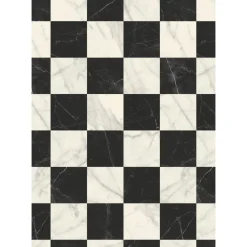 Vinyylimatto Tarkett Iconik T-Extra Logis Black & White, leveys 2m