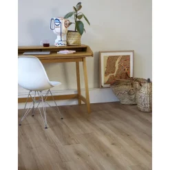 Vinyylimatto Tarkett Iconik T-Extra Powell Oak Bronze, leveys 4m