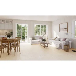 Vinyylimatto Tarkett Iconik T-Extra Tyrol Pine White, leveys 4m