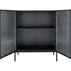 Vitriini House Nordic Adelaide, 90x35x110cm, musta