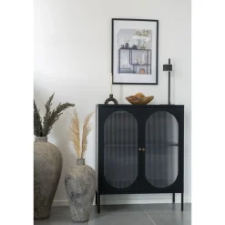 Vitriini House Nordic Adelaide, 90x35x110cm, musta