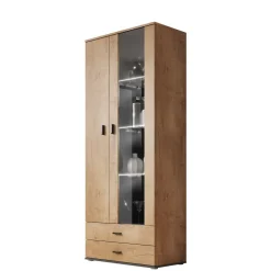 Vitriinikaappi 2D2S SOHO S-6, valkoinen (3359)