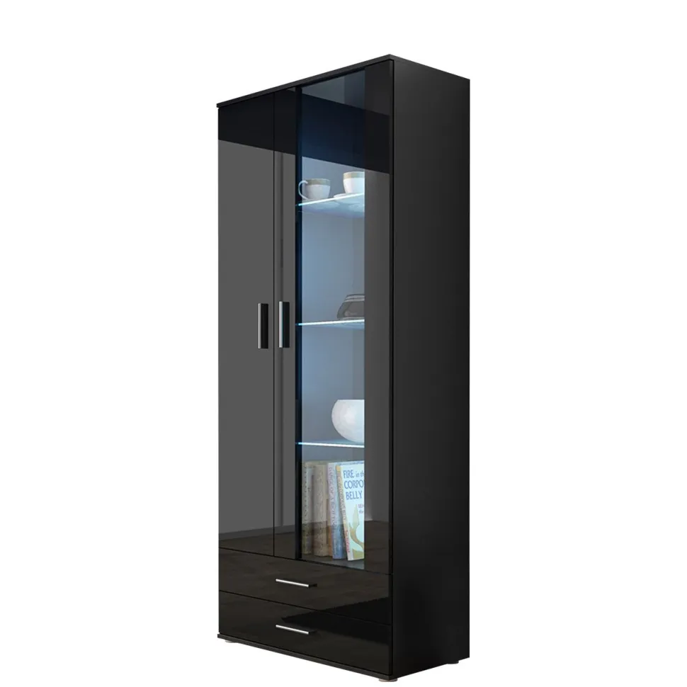 Vitriinikaappi 2D2S SOHO S-6, valkoinen (3359)
