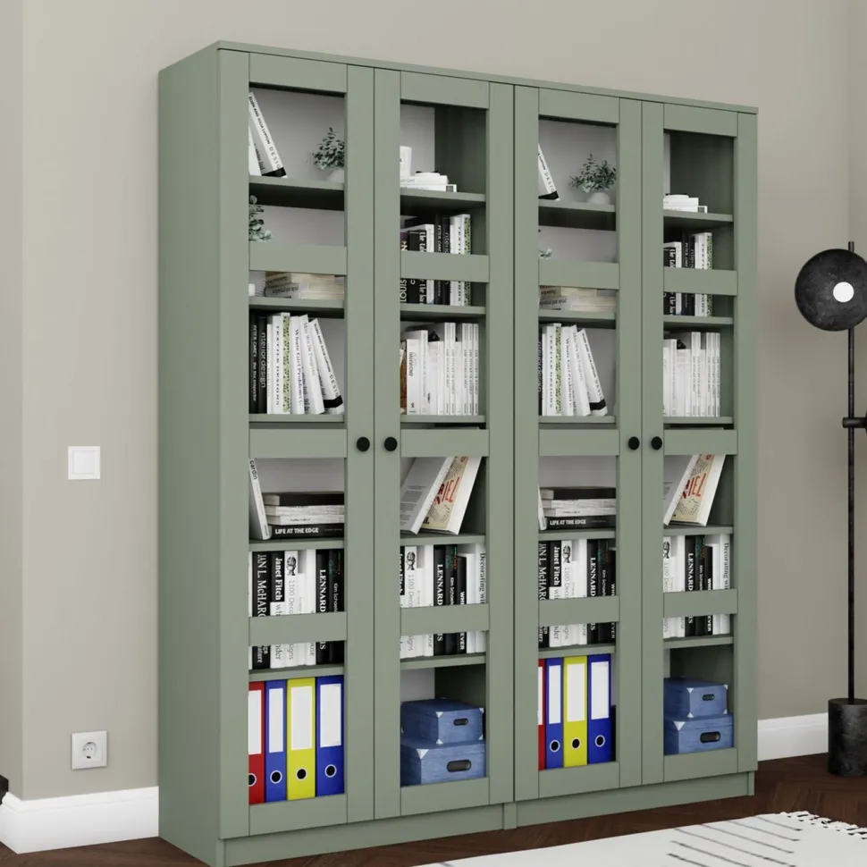 Vitriinikaappi Linento Furniture Lucas Glass