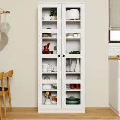 Vitriinikaappi Linento Furniture Lucas Glass