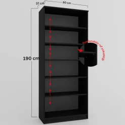 Vitriinikaappi Linento Furniture Lucas Glass