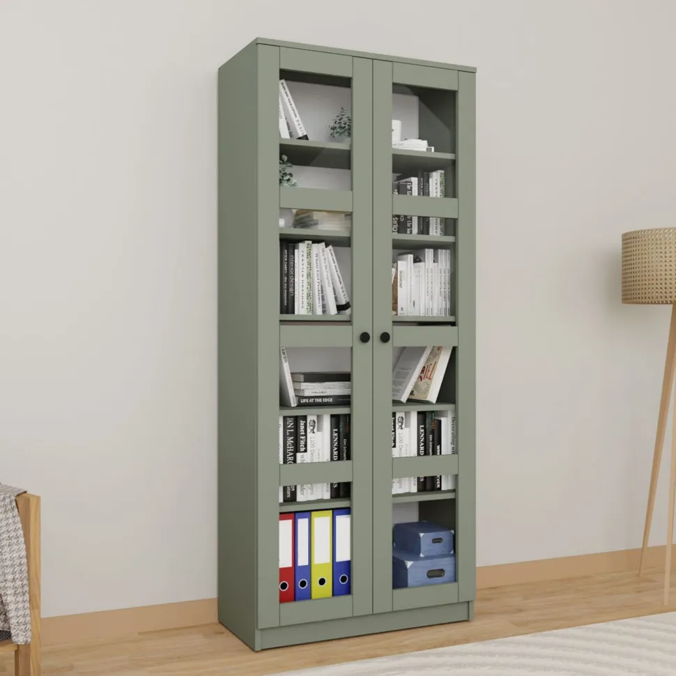 Vitriinikaappi Linento Furniture Lucas Glass