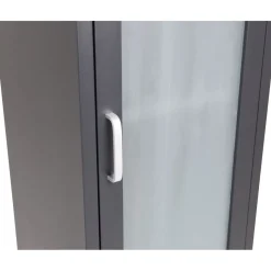Vitriinikaappi Venture Home Acero, 150cm, musta